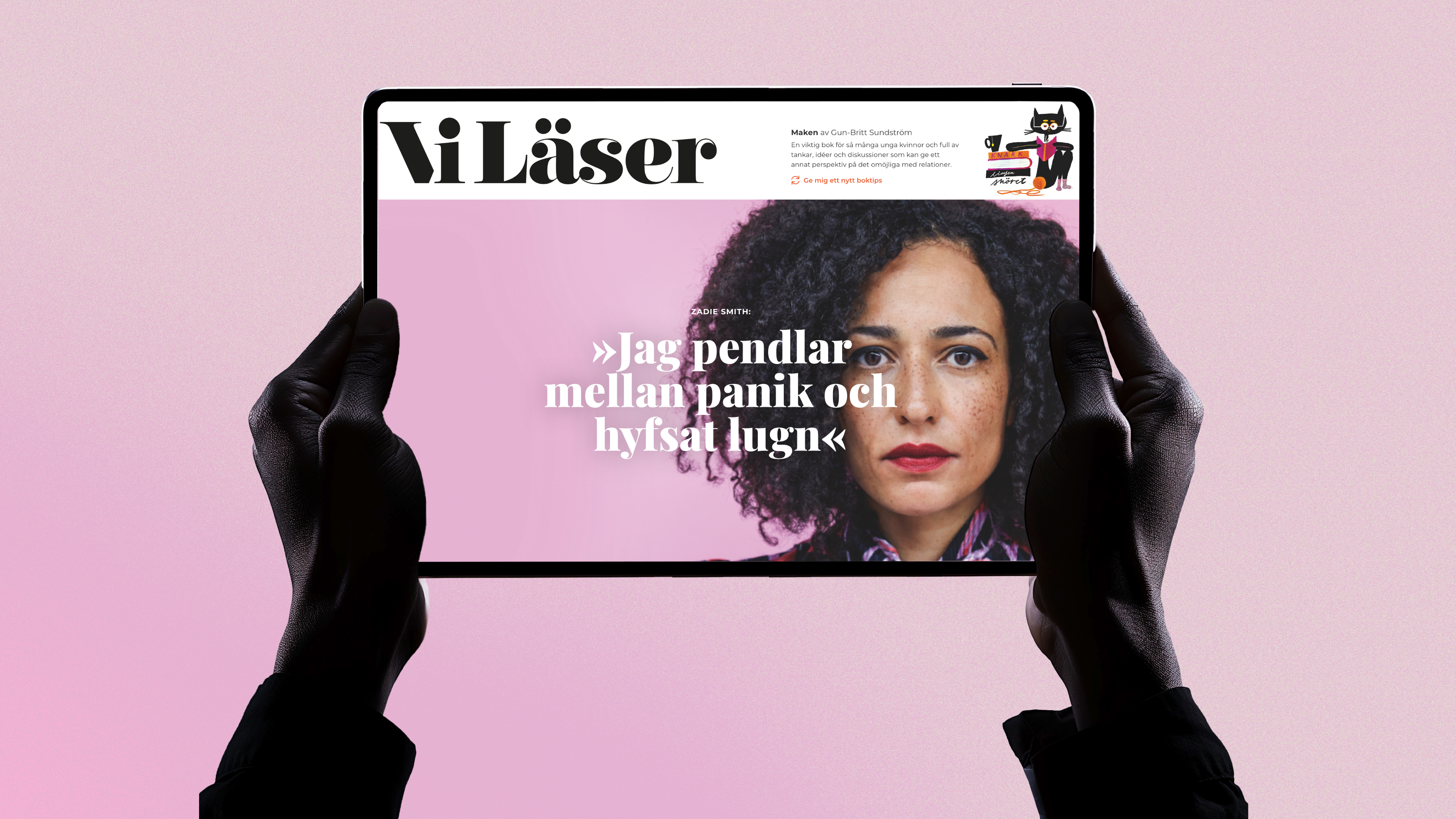 Online magazine Vi Läser